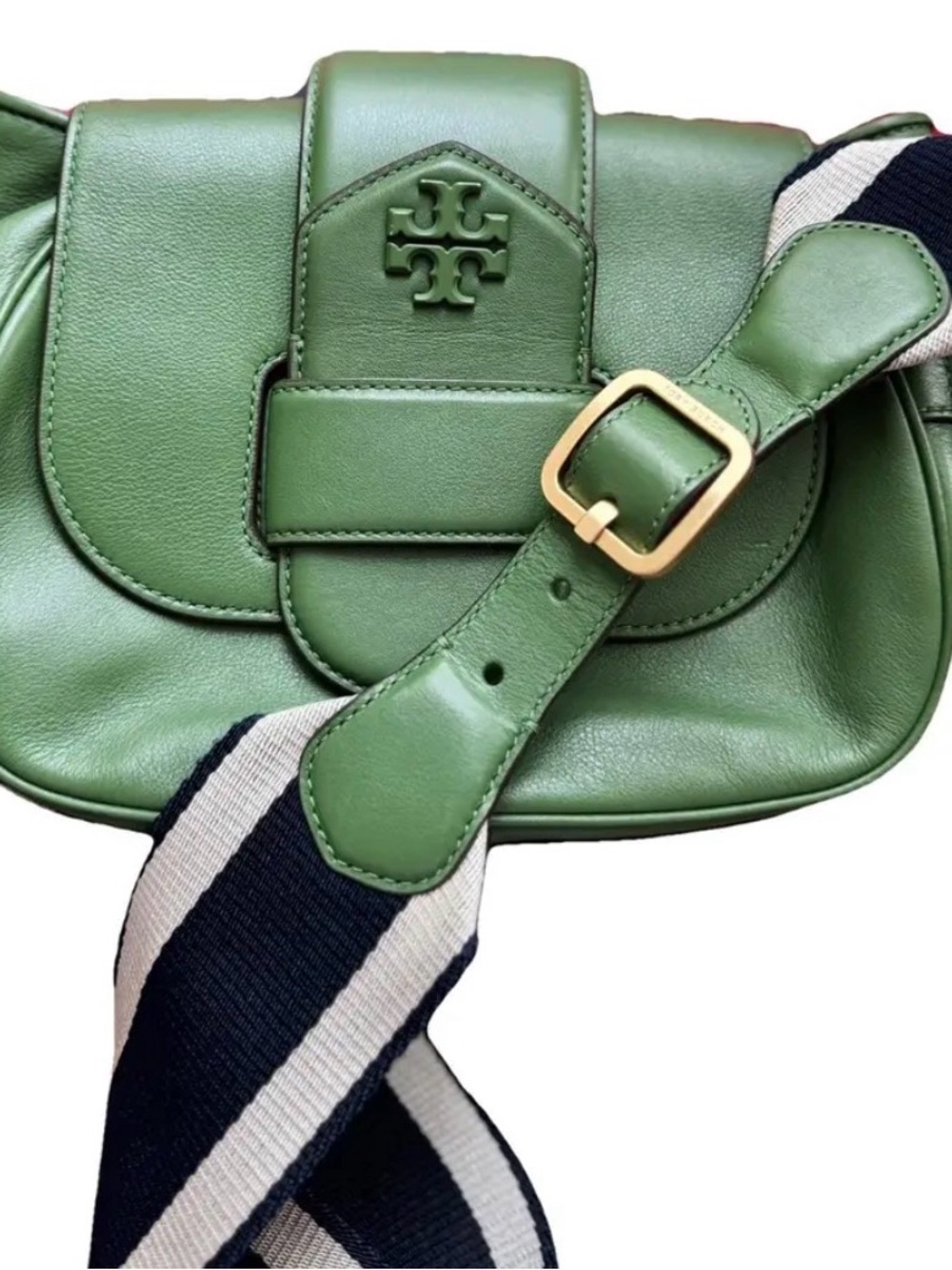 Tory Burch Green Kira Shoulder Bag